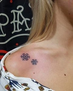 świąteczne tatuaże