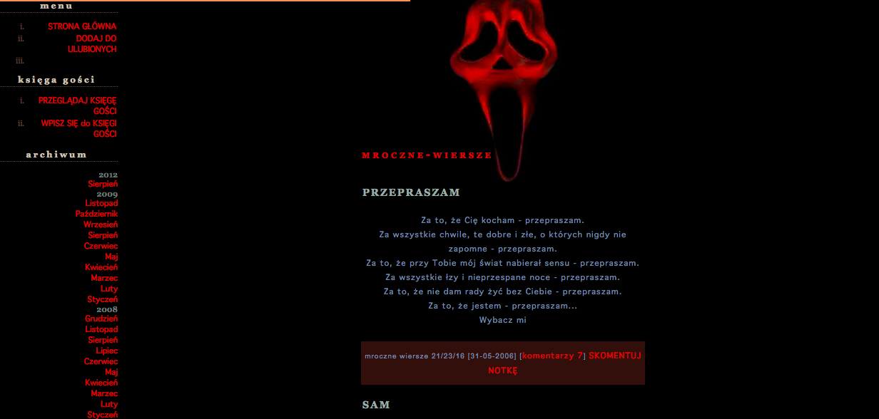 Jak wyglądały dziewczęce blogi 15 lat temu