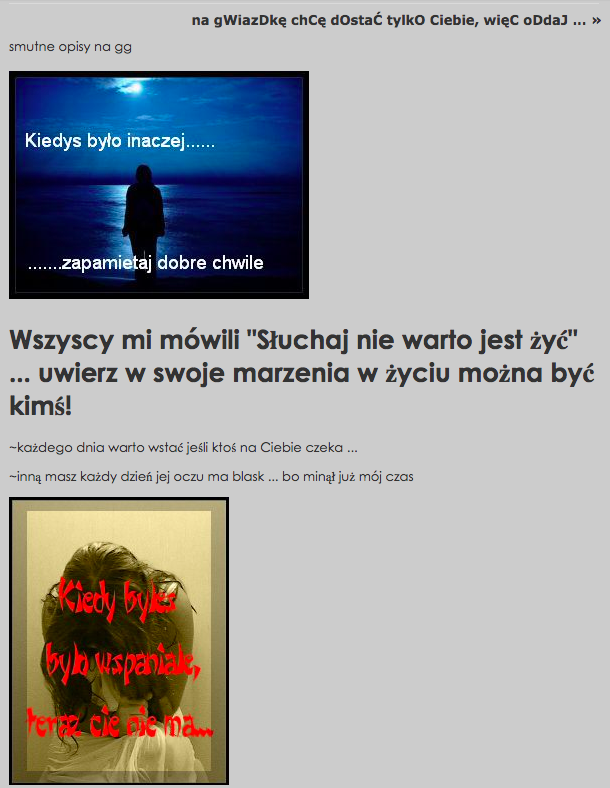 Jak wyglądały dziewczęce blogi 15 lat temu