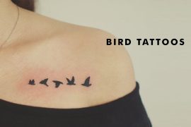 Tatuaże damskie ptaki