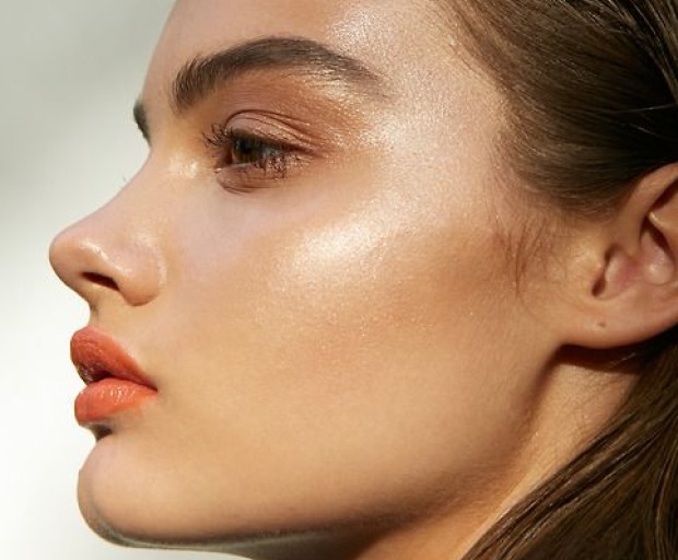 dewy skin